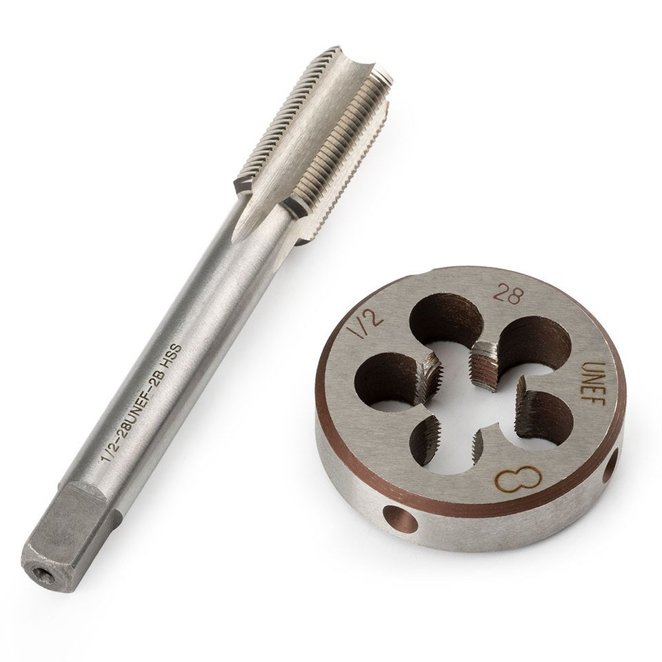 

Метчики и плашки для резьбы 1/2"-28
