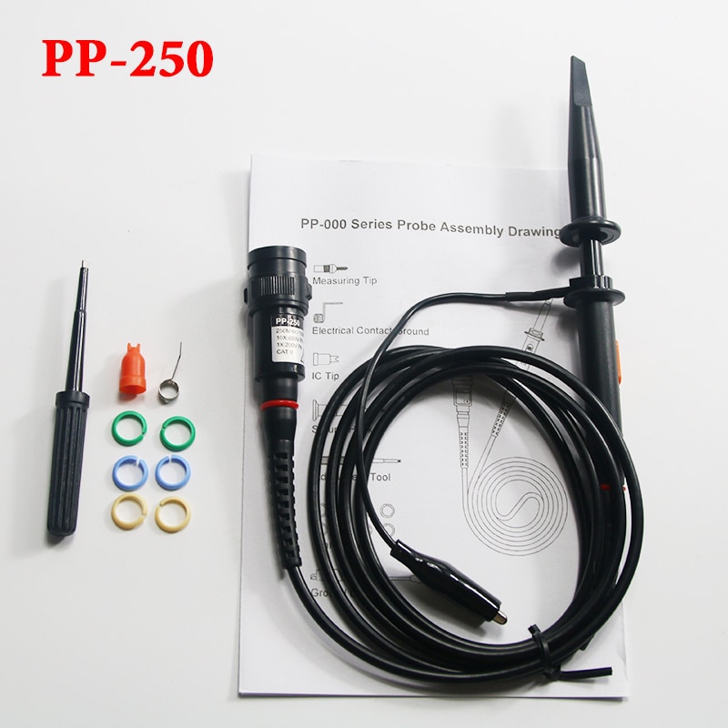 

Цифровые зонды осциллографа Hantek PP-80/PP-150/PP-250