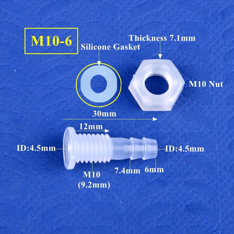

Соединитель для шланга SgooHan PP M5~M16 3~12мм