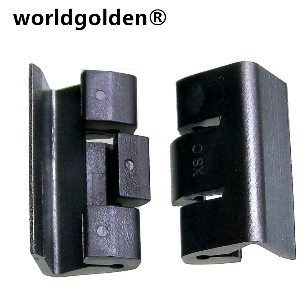

Worldgolden, 10 шт., пластиковые зажимы для автомобильных дверей, верхняя дождевая лента, уплотнительная Пряжка для bmw 51131924953