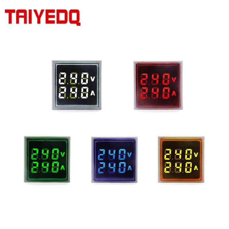

Цифровой вольтметр амперметр TAIYEDQ AD16-22FVA