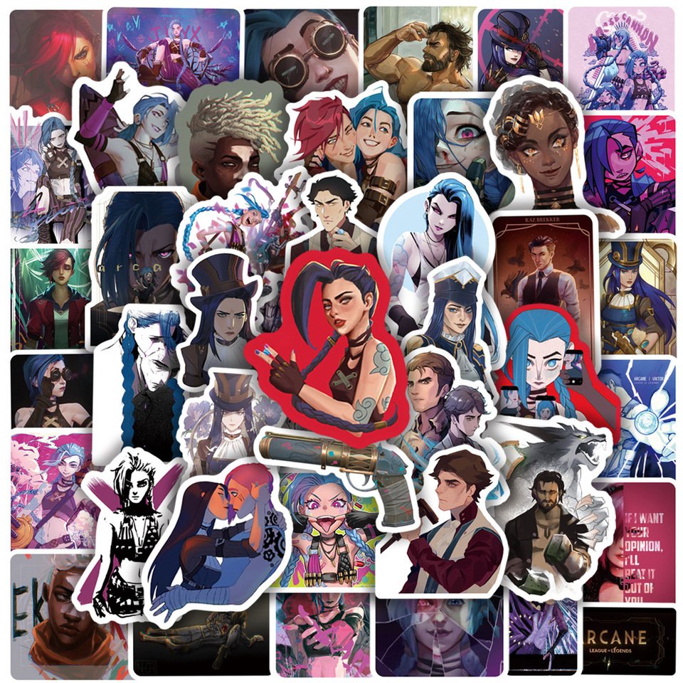 

Коллекционные наклейки League of Legends 50 шт.