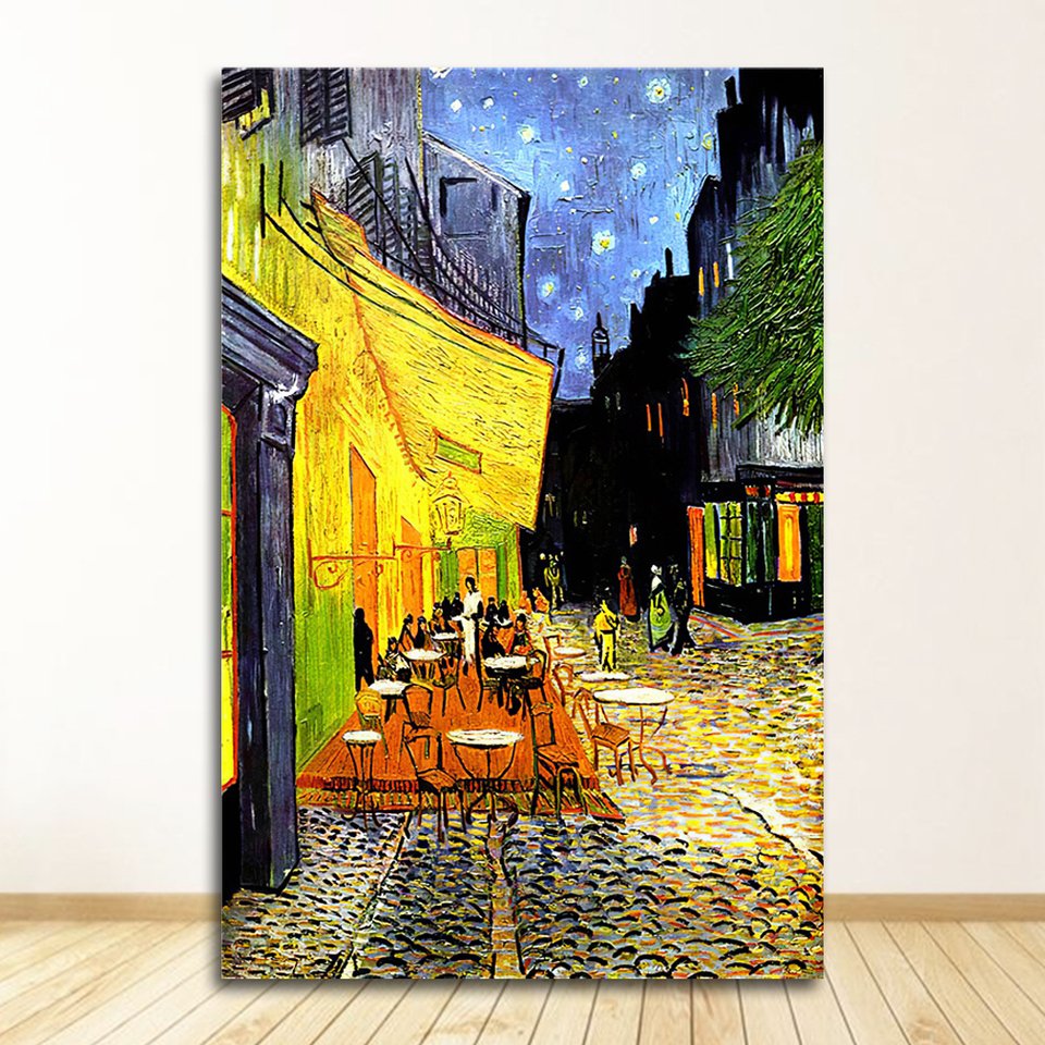 

Картина на холсте DHRM Ван Гог "Кафе Terrace At Night"