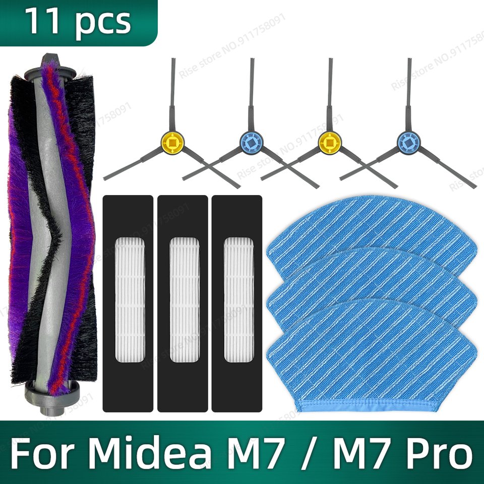 

Запасные части для робота-пылесоса OSSIEAO для Midea M7, M7 Pro, Eureka NER700
