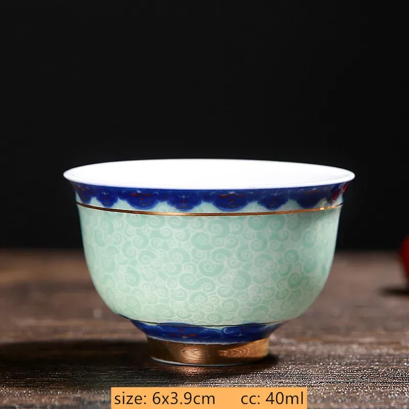 

Керамическая чайная чашка JINGDE TEA SET