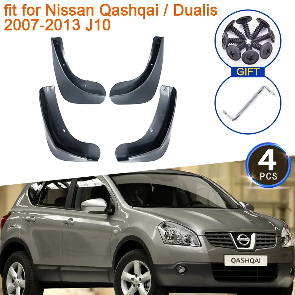 

Брызговики для Nissan Qashqai Dualis 2007 2008 2009 2010 2011 2012 J10