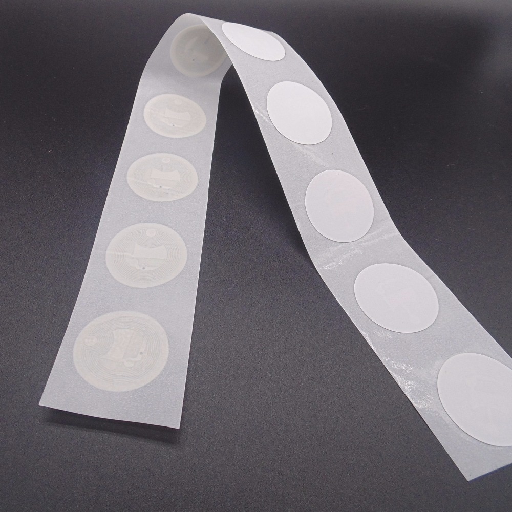 

hecere Ntag213 White Sticker RFID метки