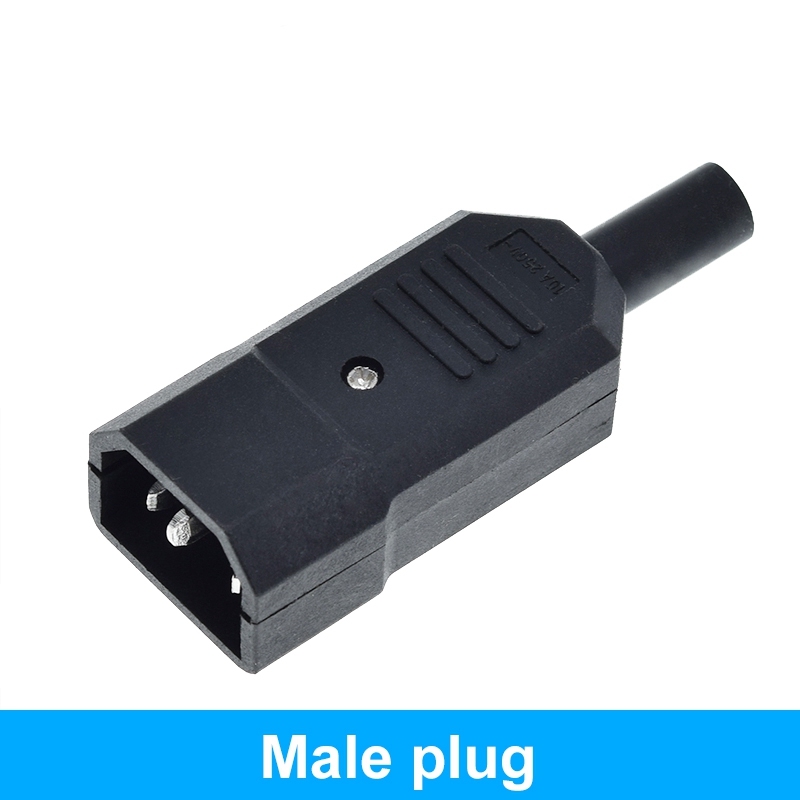 

Кабельный разъем IEC C13 C14 TZT 10A 250В черный