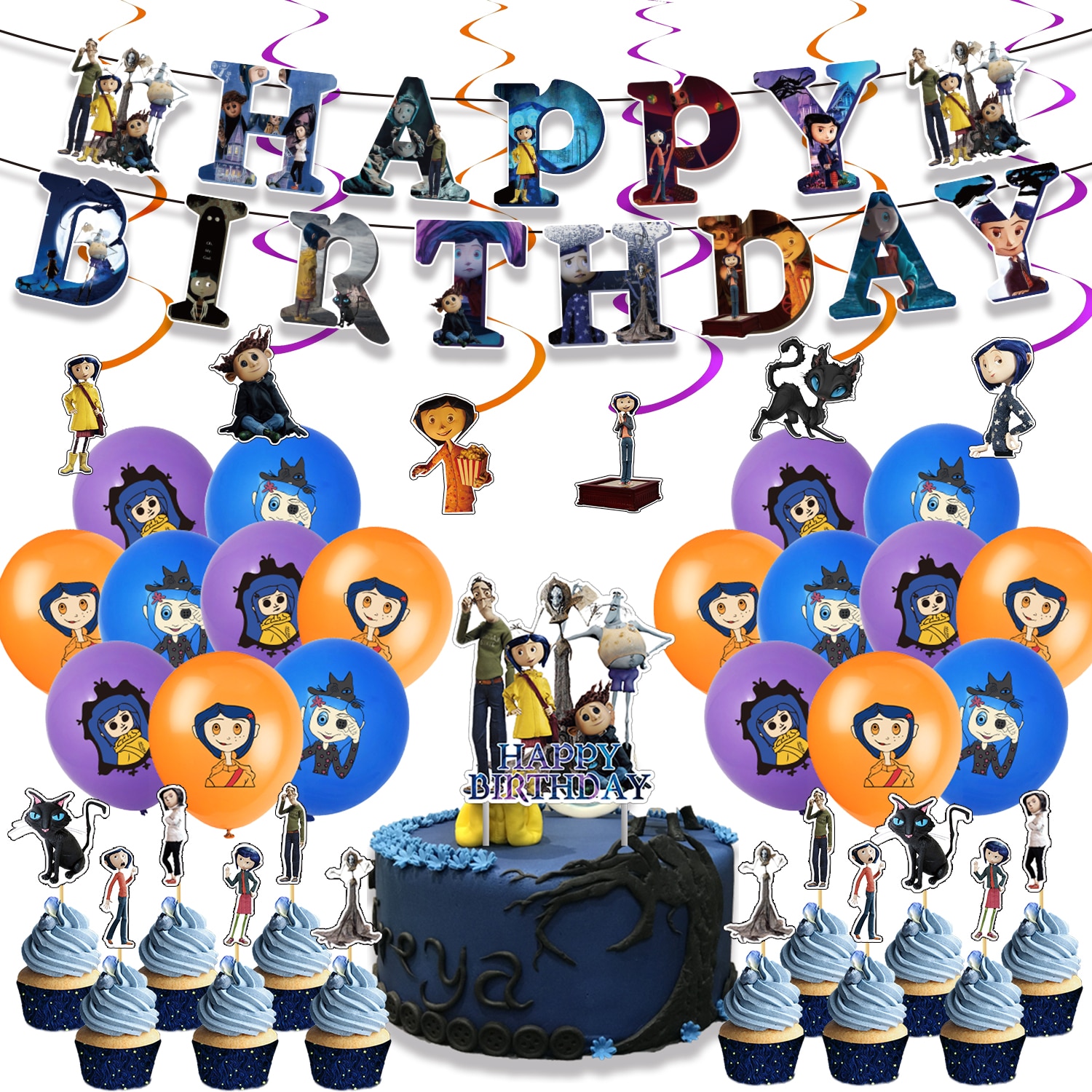 

Набор для вечеринки Coraline