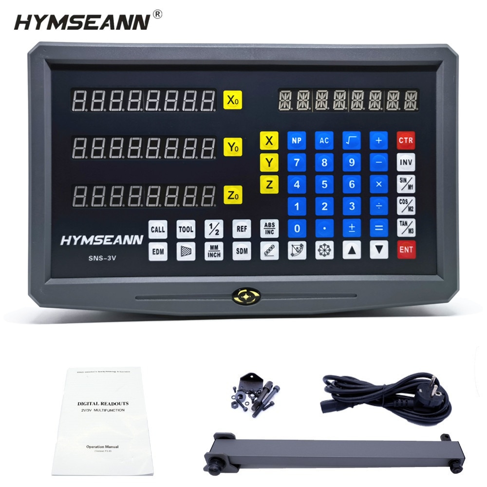 

HYMSEANN SNS-3V 3-осевой цифровой индикатор DRO