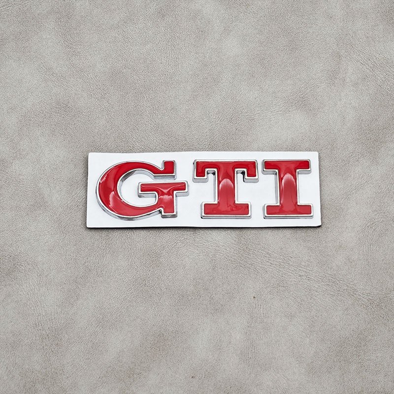 

3D Металлическая Эмблема GTI Volkswagen, Значок Багажника Автомобиля