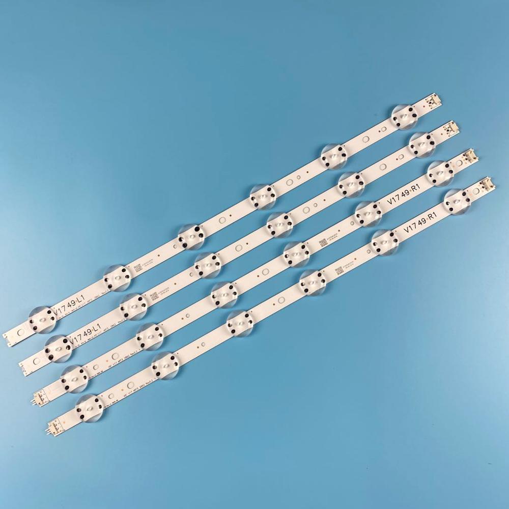 

Светодиодная лента XSRUPB для телевизора 49UJ670V-ZD 49UJ651V 49UJ655V 49UJ6560 49LJ614V 49UJ6500-UB 49UJ652T 49UJ676V 49LJ622V 49LJ610V (4 штуки)