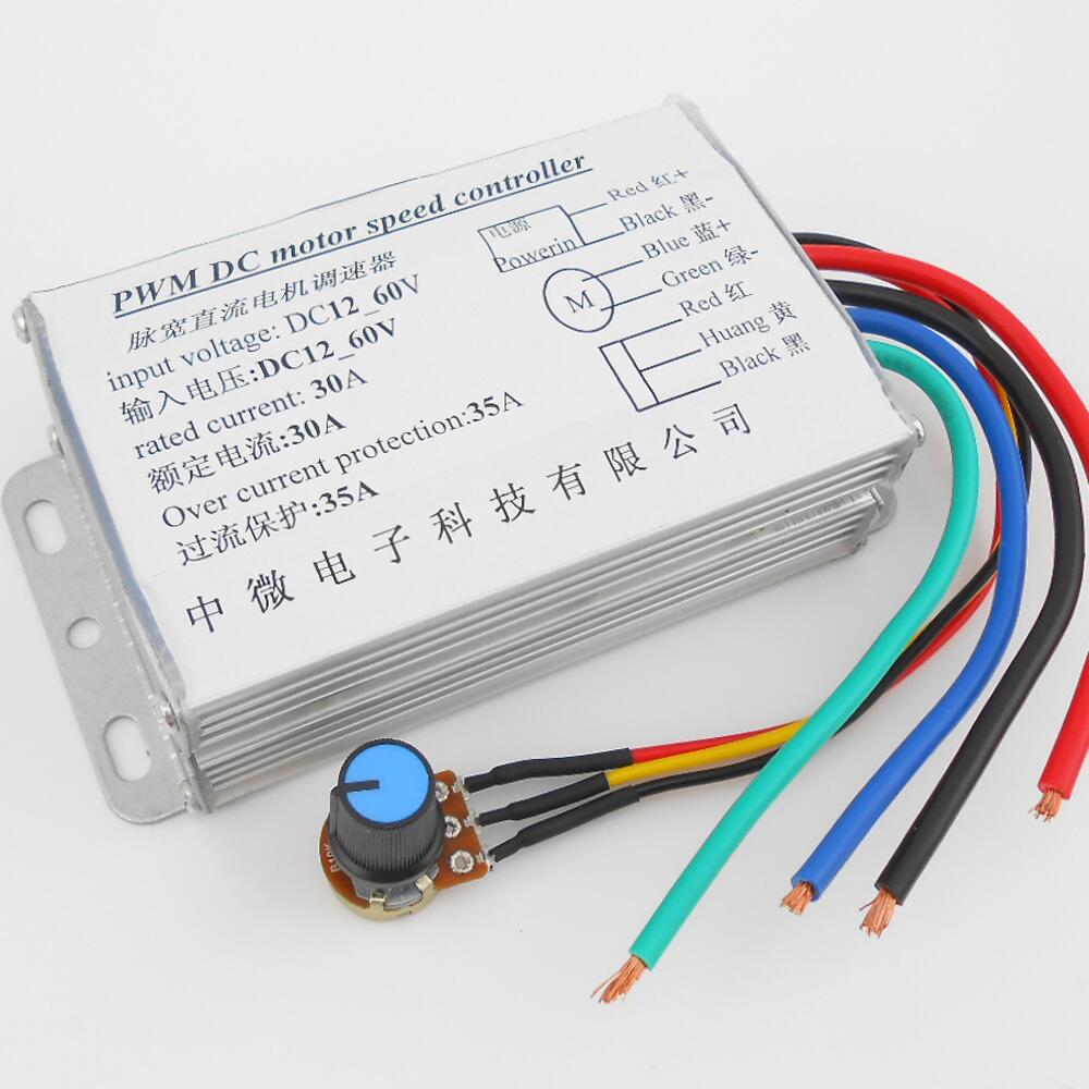 

Контроллер скорости двигателя DC 10-60В 1500Вт