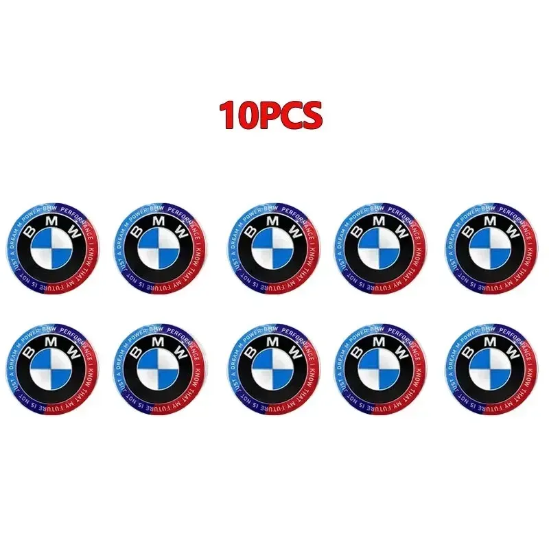 

2025 Для BMW M X3 X5 X6 11/14 мм Автомобильный дистанционный брелок с эмблемой, значок радиокнопок, наклейка для BMW 50th E46 E90 E49 F30 F80 E36 E46 E