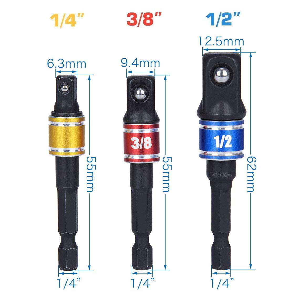 

3 шт., ударные патроны Prodrill