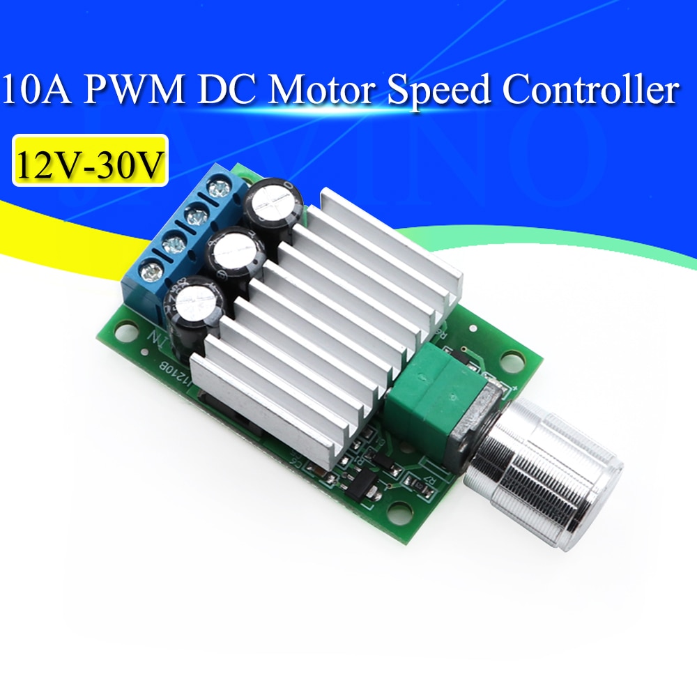 

Регулятор скорости двигателя DC 10A 12-30V