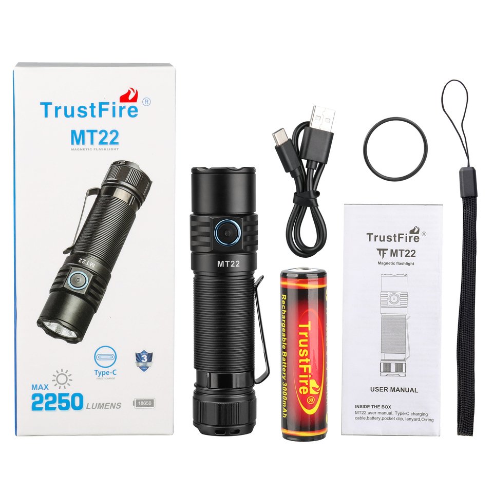 

Trustfire MT22 фонарь 2250 люмен