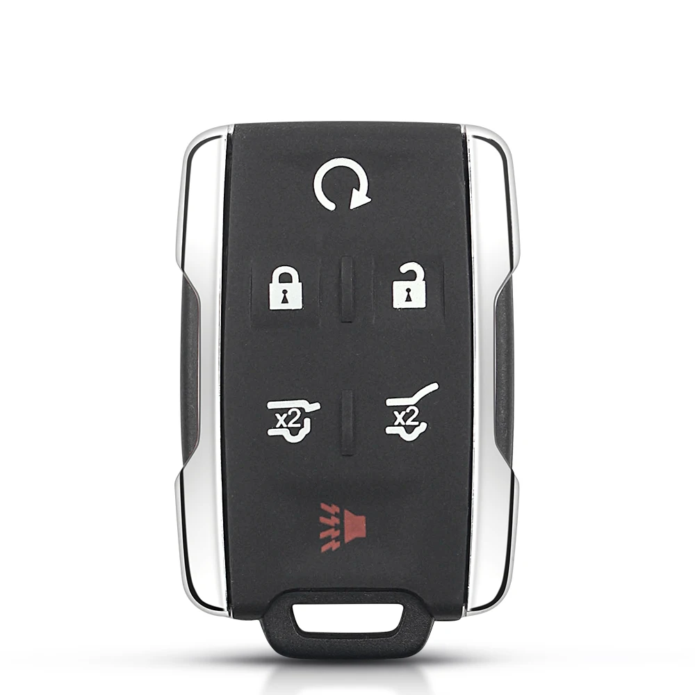 

KEYYOU 3/4/5/6-кнопочный пульт дистанционного управления для Chevrolet Tahoe Suburban Sierra Silverado, корпус умного ключа для GMC Yukon XL Terrain