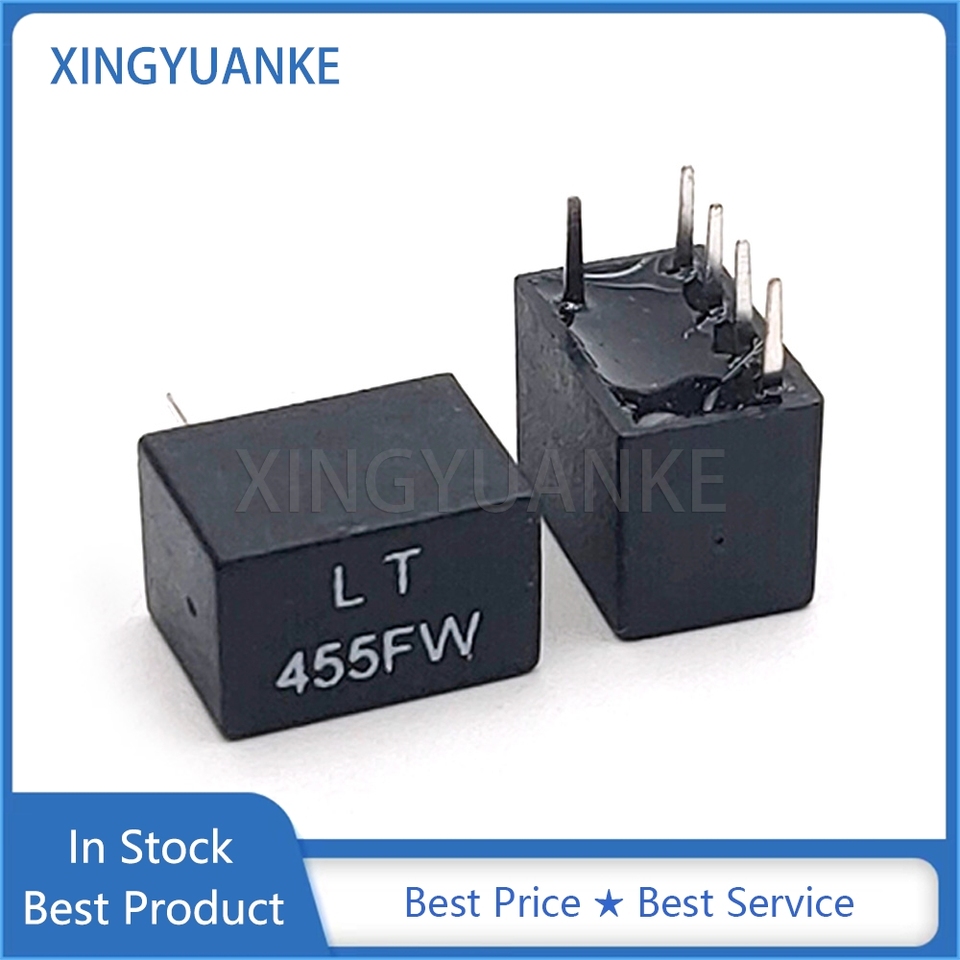 

5 шт. LT455FW LT 455FW 455F 1 + 4 5-контактный DIP-5 455 кГц керамический фильтр для реле связи