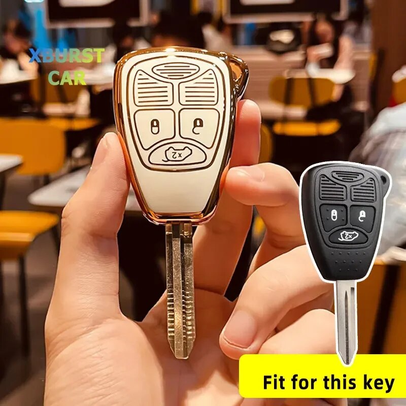 

Чехол-брелок для Jeep Wrangler, с компасом, для Chrysler 300 PT Dodge JCUV, брелок для автомобильного ключа с дистанционным управлением