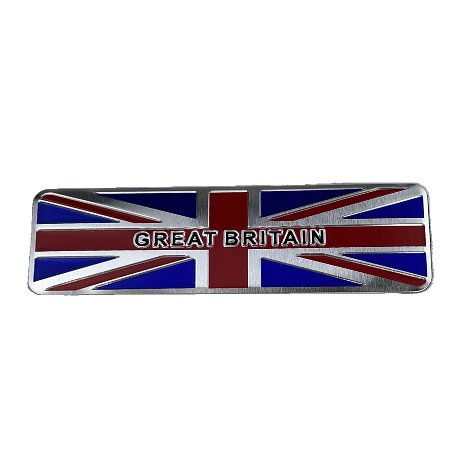 

Автомобильная наклейка GREAT BRITAIN, флаг, сплав Великобритании, прямоугольная эмблема, украшения на крыло, багажник для MINI Land Rover Jaguar MG Skoda, аксессуары
