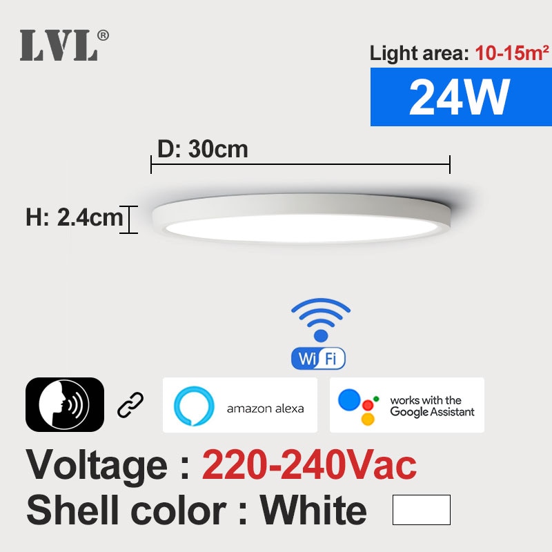 

LVL Умный потолочный светильник Wi-Fi