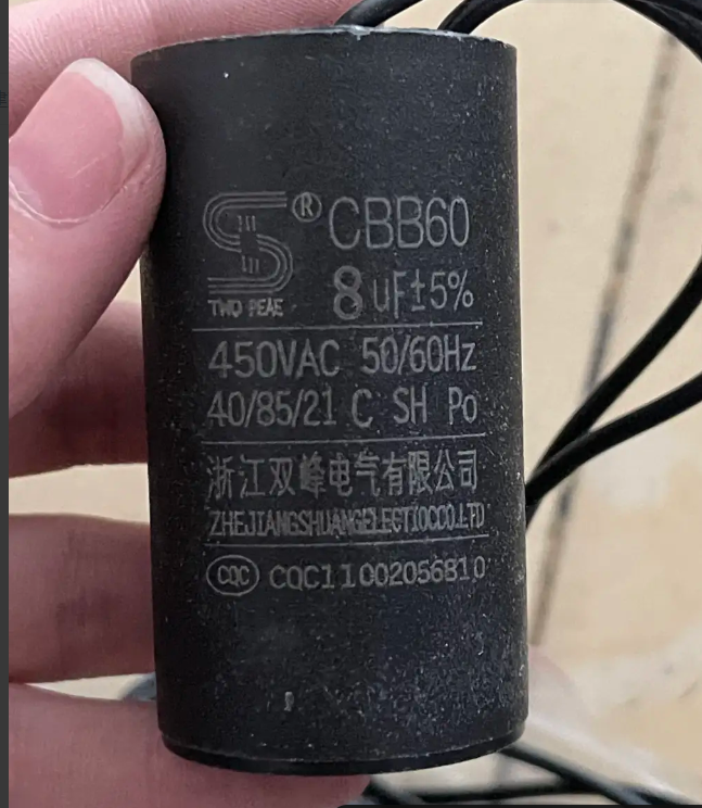 

Модель CBB60 конденсатор для стиральной машины 8UF10UF12UF45UF80UF, водяной насос для сухой сушки