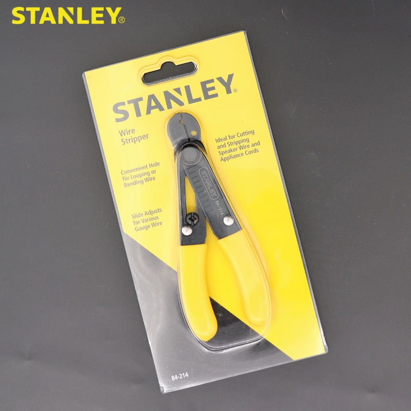 

Stanley, 1 шт., инструменты для обжима меди и алюминия, плоскогубцы для зачистки электрических проводов, гибка, режущий инструмент для шнура, многофункциональный