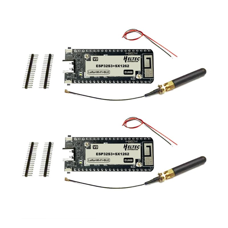 

2 шт. LoRa Wireless stick Lite V3 ESP32-S3FN8 + SX1262(WiFi/BLE/LoRa) Lora макетная плата для Arduino