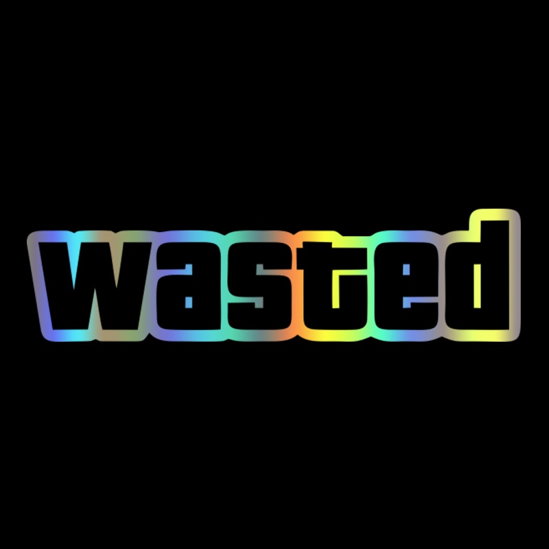 

CS40093# наклейки на авто Wasted водонепроницаемые наклейки на машину наклейка для авто автонаклейка стикер этикеты винила наклейки стайлинга автомобилей украшения на бампере автомобиля заднее стекло