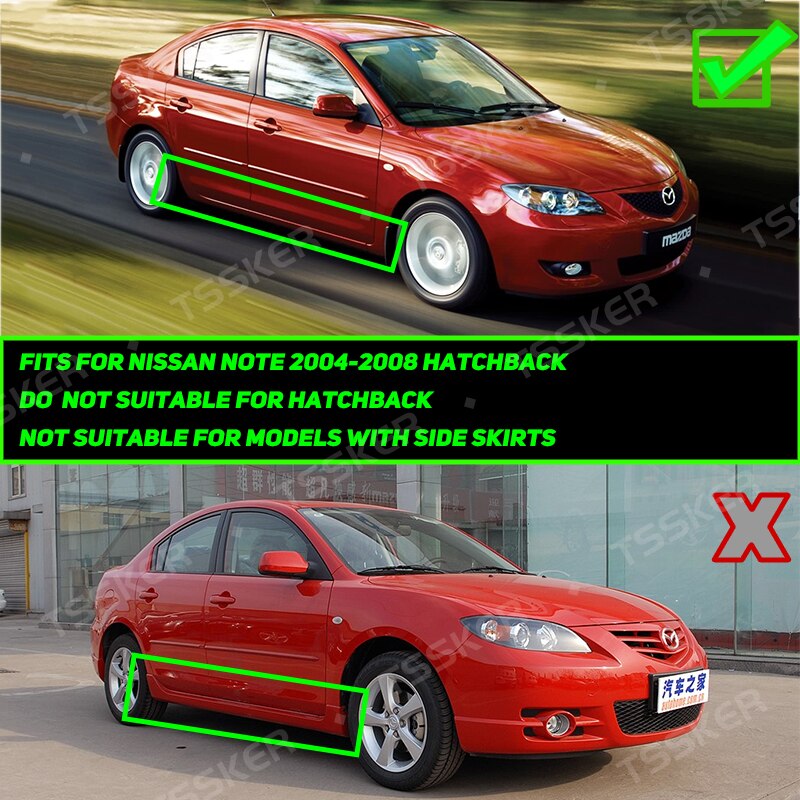 

Брызговики для Mazda 3 (BK), Седан M3 2004 05 06 07 2008