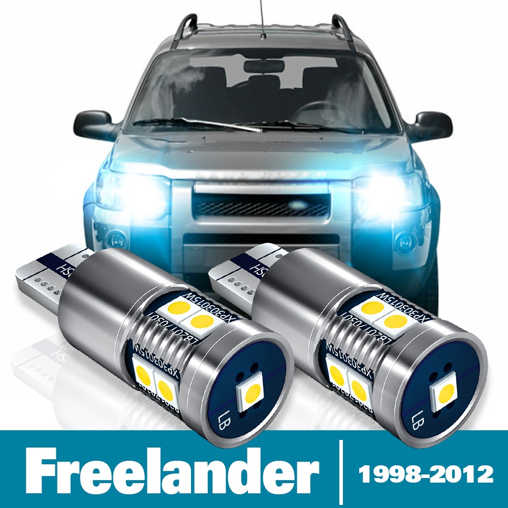 

2x светодиодные парковочные огни для Land Rover Freelander 1 2 Аксессуары 1998-2012 2004 2005 2006 2007 2008 2009 2010 2011 габаритная лампа