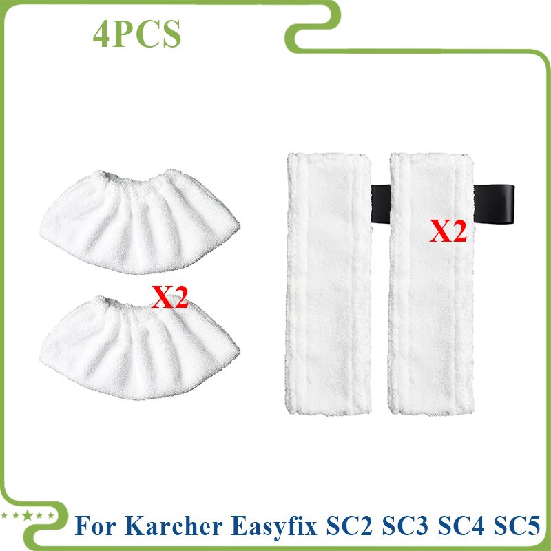 

Ткань для швабры Karcher Easyfix SC2 SC3 SC4 SC5, пароочиститель, чехол из микрофибры для чистки пола, аксессуары для пароочистителя