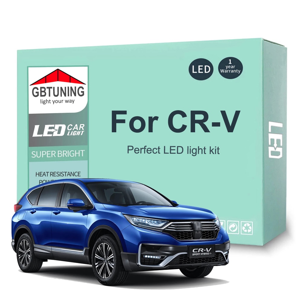 

Комплект светодиодных ламп для светильник освещения для Honda CRV CR-V I II III IV V 1995-2016 2017 2018 2019 2020 2021 Автомобильная купольная лампа багажника Canbus