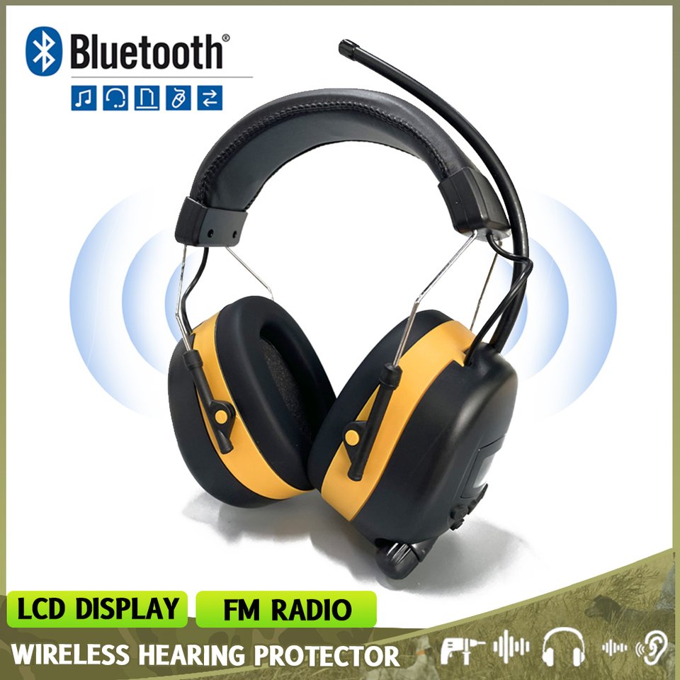 

Bluetooth наушники для защиты слуха AM FM Radio 27 дБ