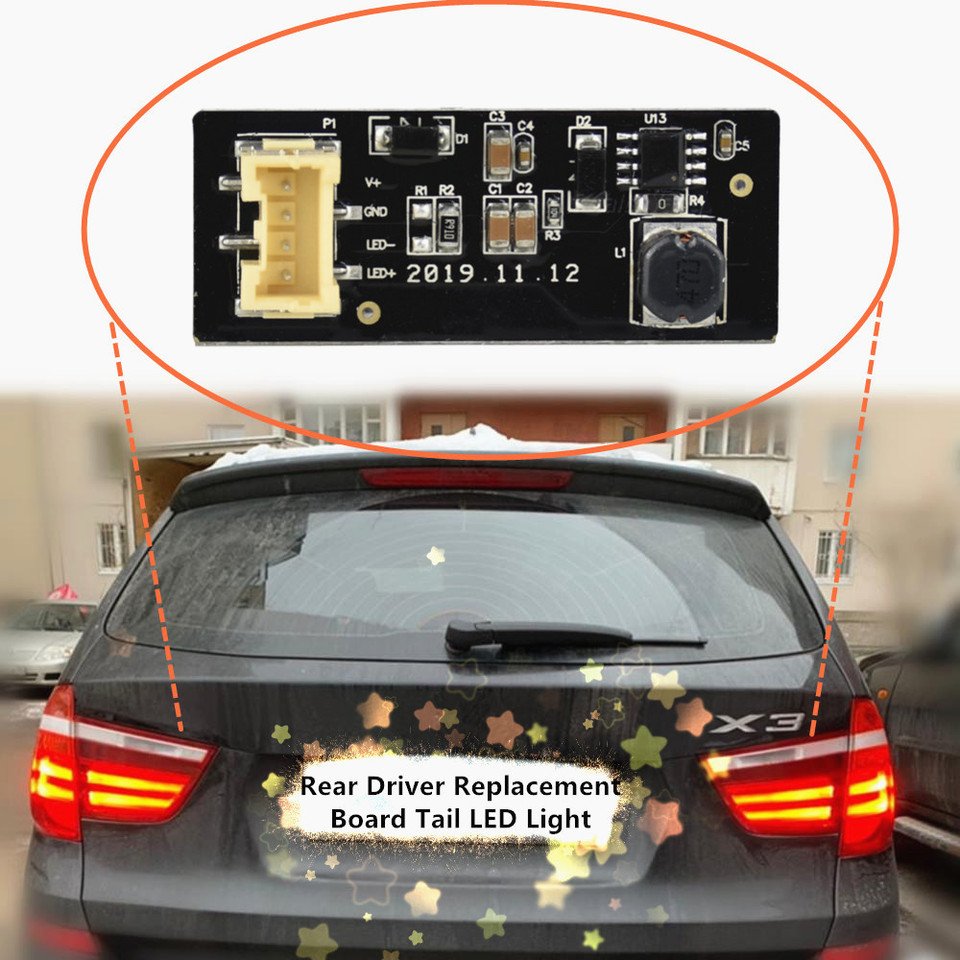 

Задний водитель Malcayang F25 b 003809 .2 Ремонт зеркала LED025 3 Вт для X3 Sport 02CBA1101ABK Чип в сборе Стандартный материал