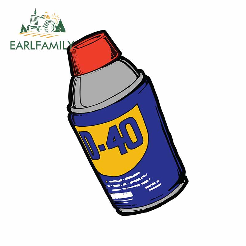 

Автомобильные наклейки EARLFAMILY для D 40, 13 см х 8,6 см, наклейка с интересным рисунком, водонепроницаемое солнцезащитное украшение для внедорожников JDM, RV