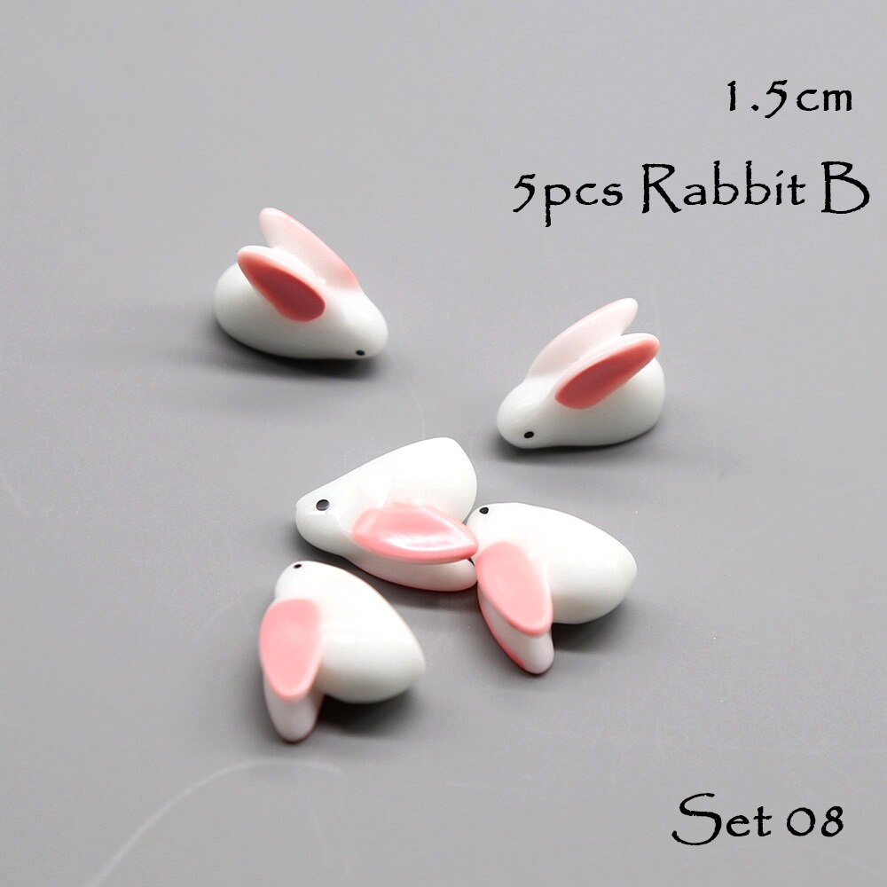 

Мини фигурки животных из смолы, 5 шт.