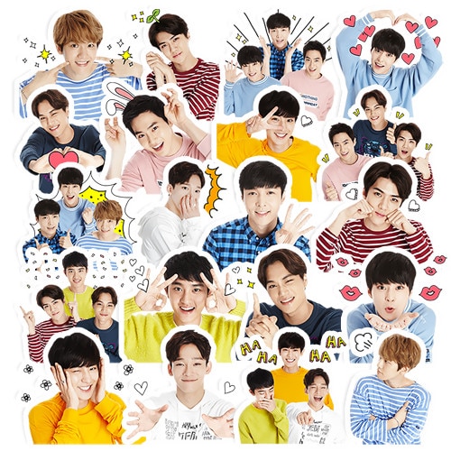 

20 шт. декоративные наклейки BLINGIRD Pretty Boys