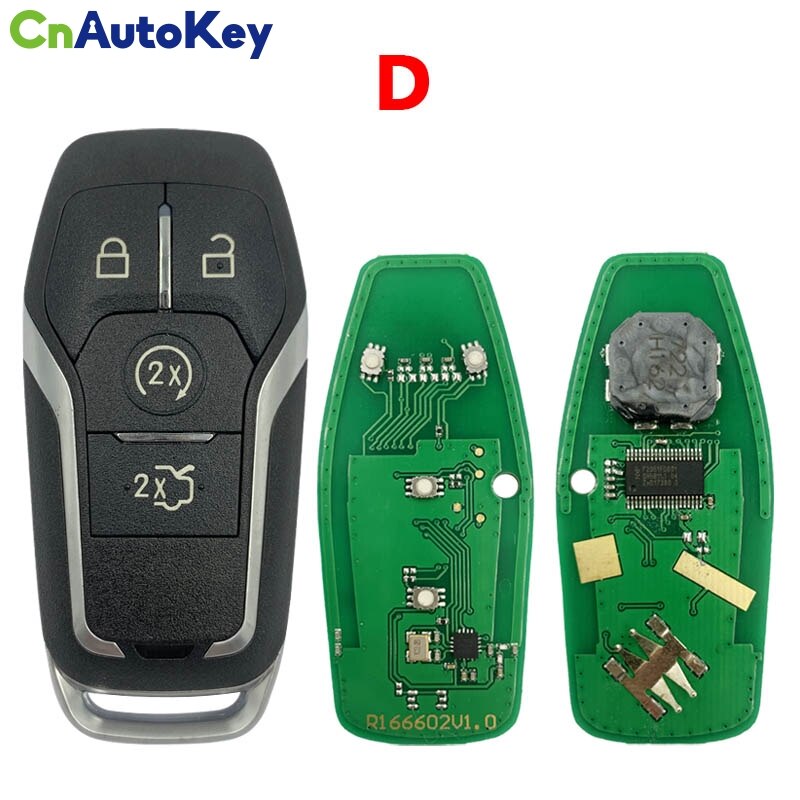 

Умный дистанционный ключ для Ford Fusion Explorer Edge Mustang Mondeo Kuka 2013-2017 ID49 чип 315/434/902 МГц без ключа Go