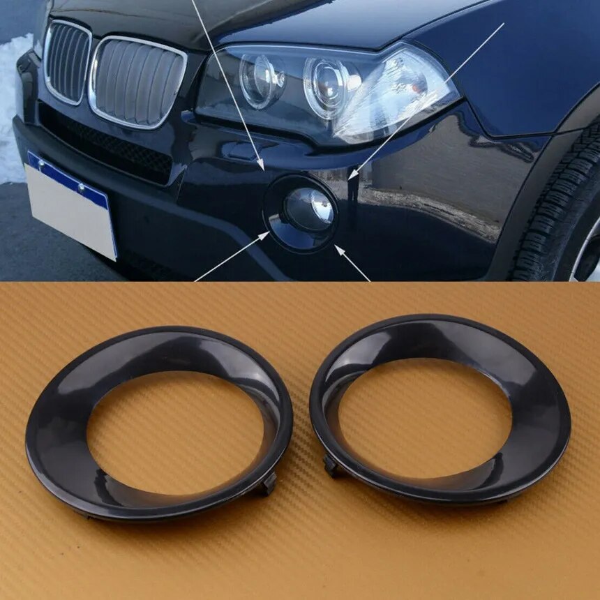 

Для BMW X3, E83, LCI 2007-2010, пара передних противотуманных ламп, фонарей, фонарей, гриля 51113423790, 51113423789, 1 шт.