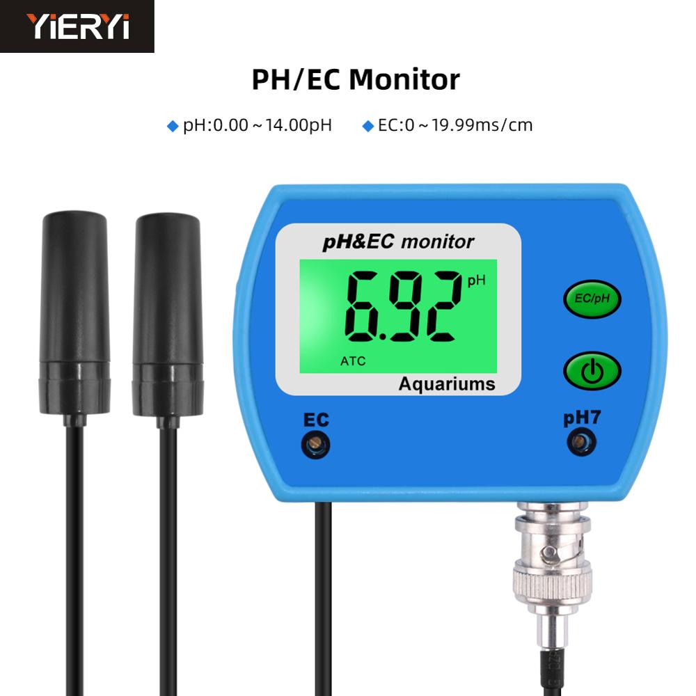 

yieryi PH-9853 pH/EC метр для аквариума
