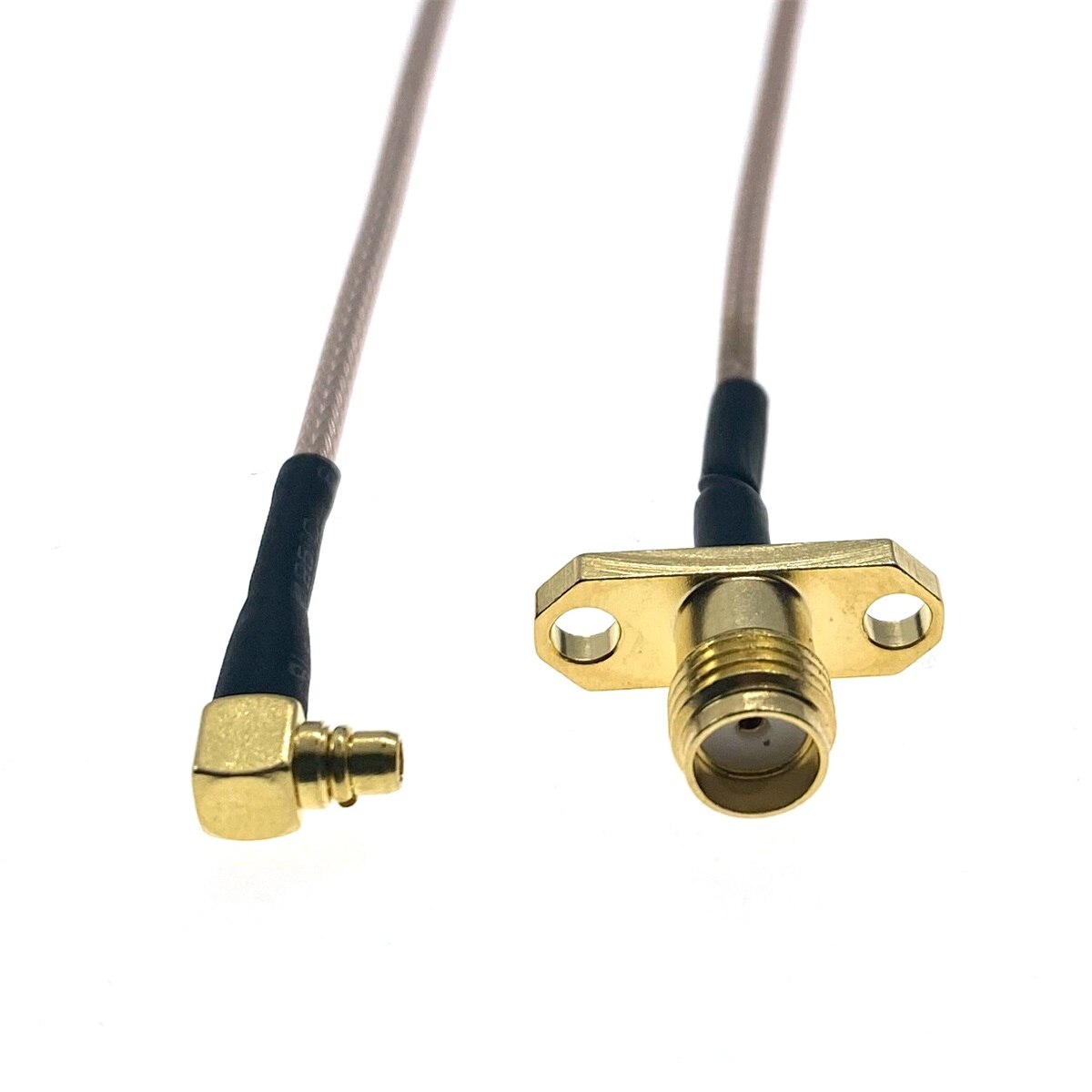 

Коаксиальный удлинитель RG316 MMCX с прямым углом в гнездо SMA