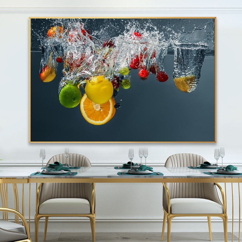 

Абстрактный постер с фруктами RELIABLI ART