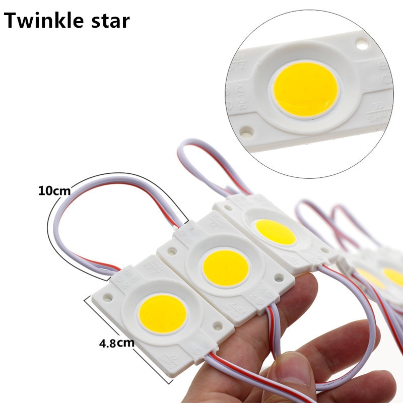 

Светодиодные модули Twinkle Star COB 12В IP65 10 шт.
