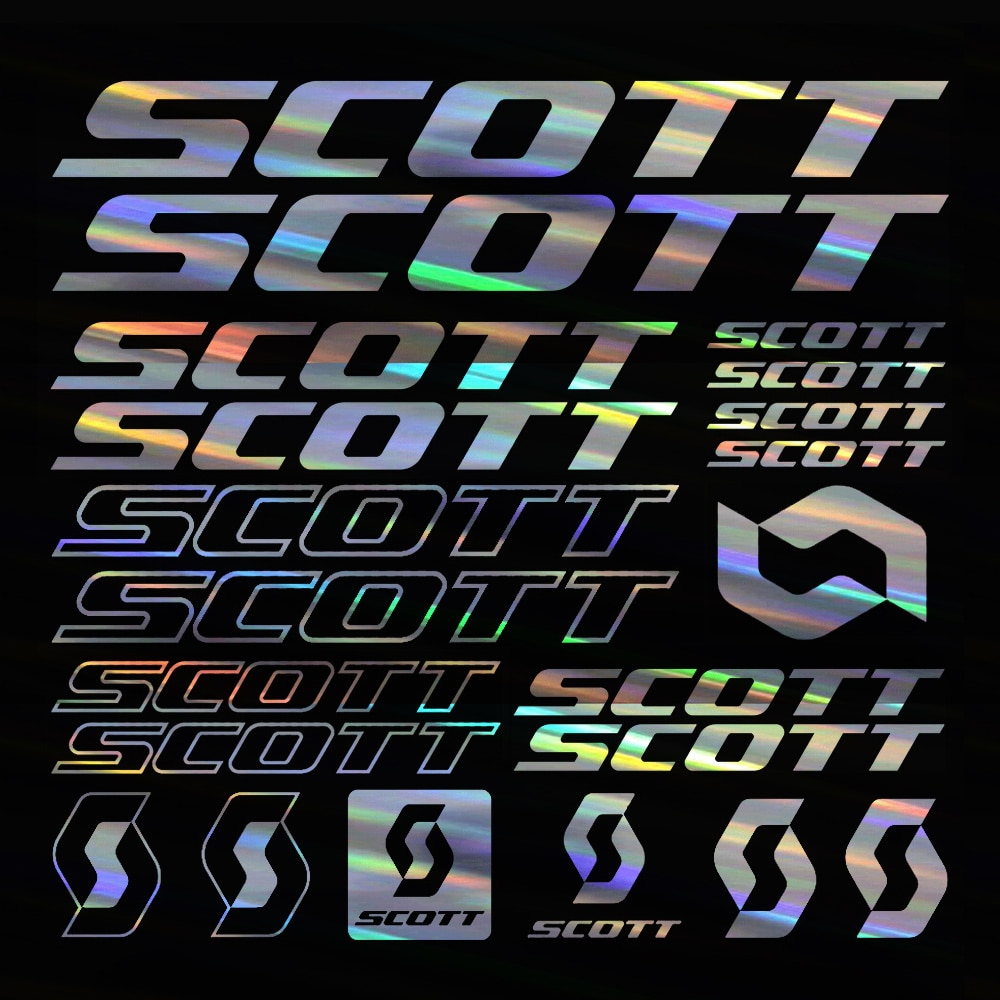 

Наклейка подходит для наклейки на раму велосипеда с надписью Scott, гоночной дороги, автомобиля, ПВХ, наклейки на корпус 30–24,1 см,