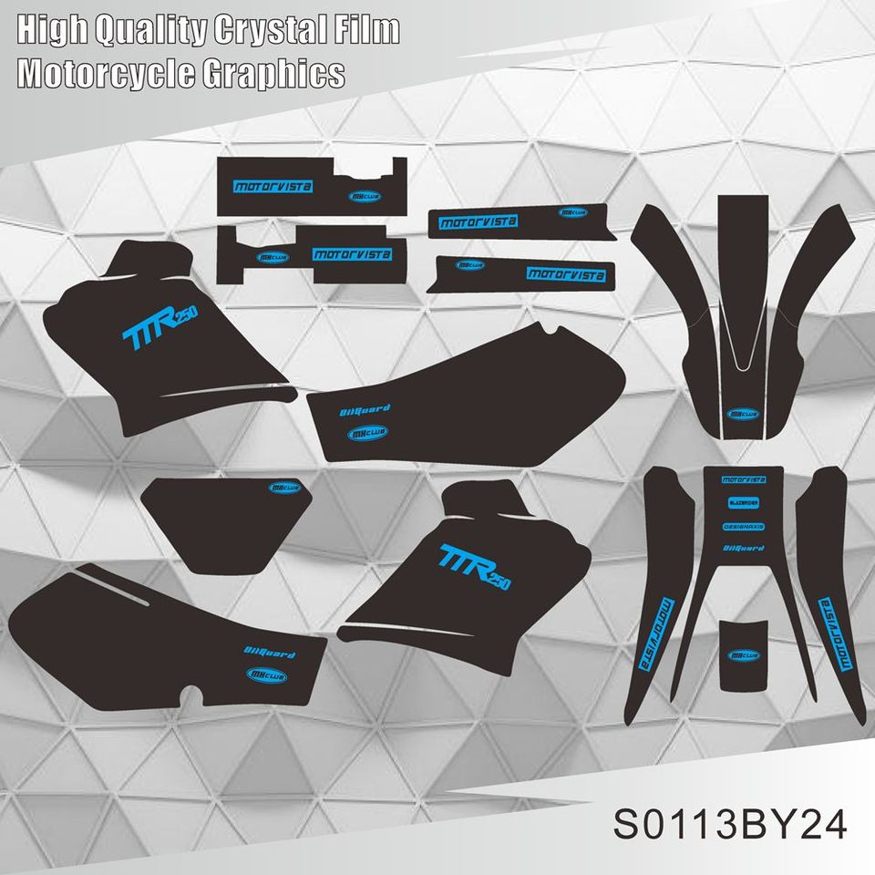 

Графические наклейки для YAMAHA TTR 250 TTR250 2006 2007 2008 2009