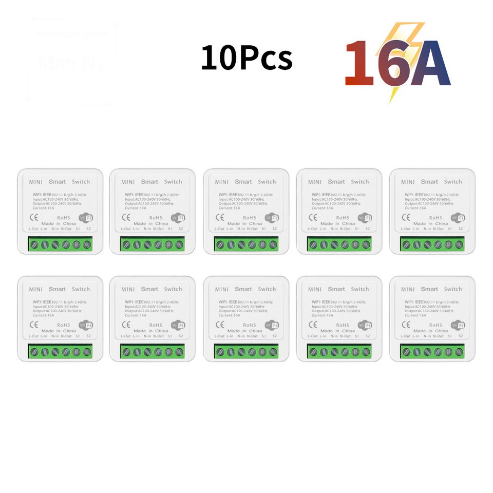

Wi-Fi умный выключатель света 16A