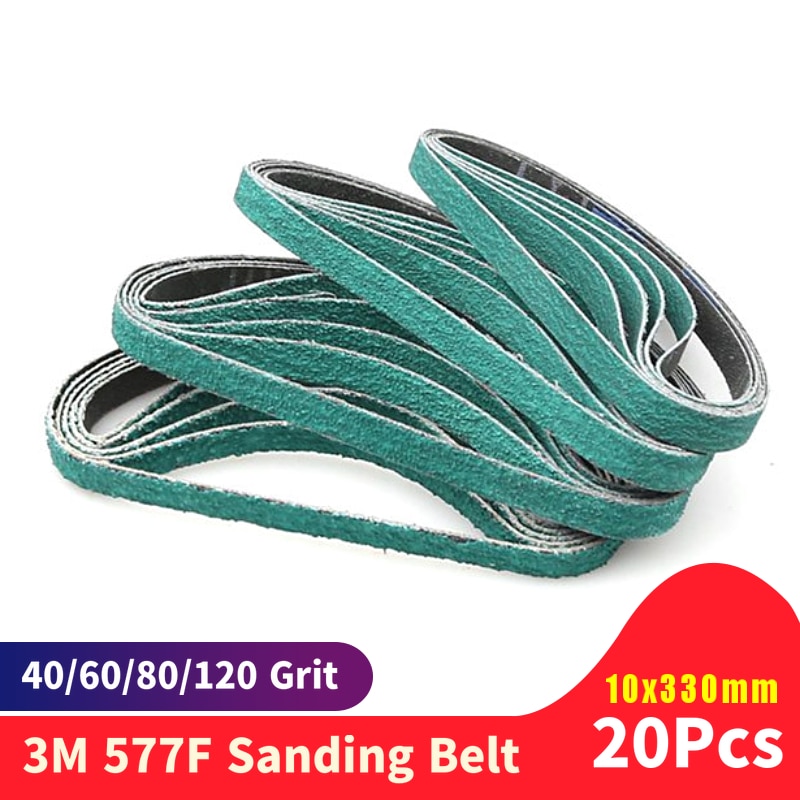 

3M 577F шлифовальные ленты для металла 20 шт. 40# 60# 80# 120#