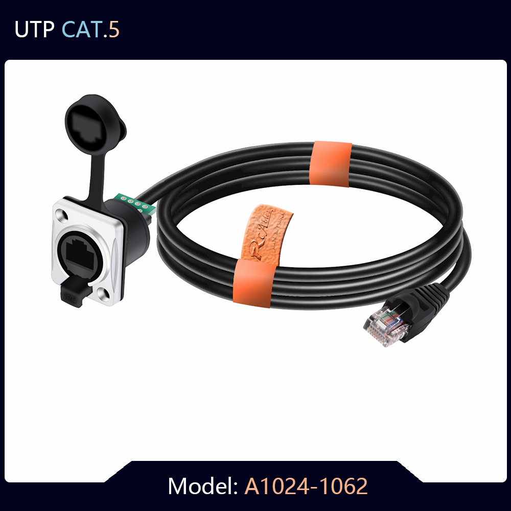 

1 шт. CAT5 RJ45 Ethernet удлинительный кабель локальной сети 8P8C водонепроницаемая панель RJ45 «папа-мама» корпус из цинкового сплава + пластик PA6 + медный контакт